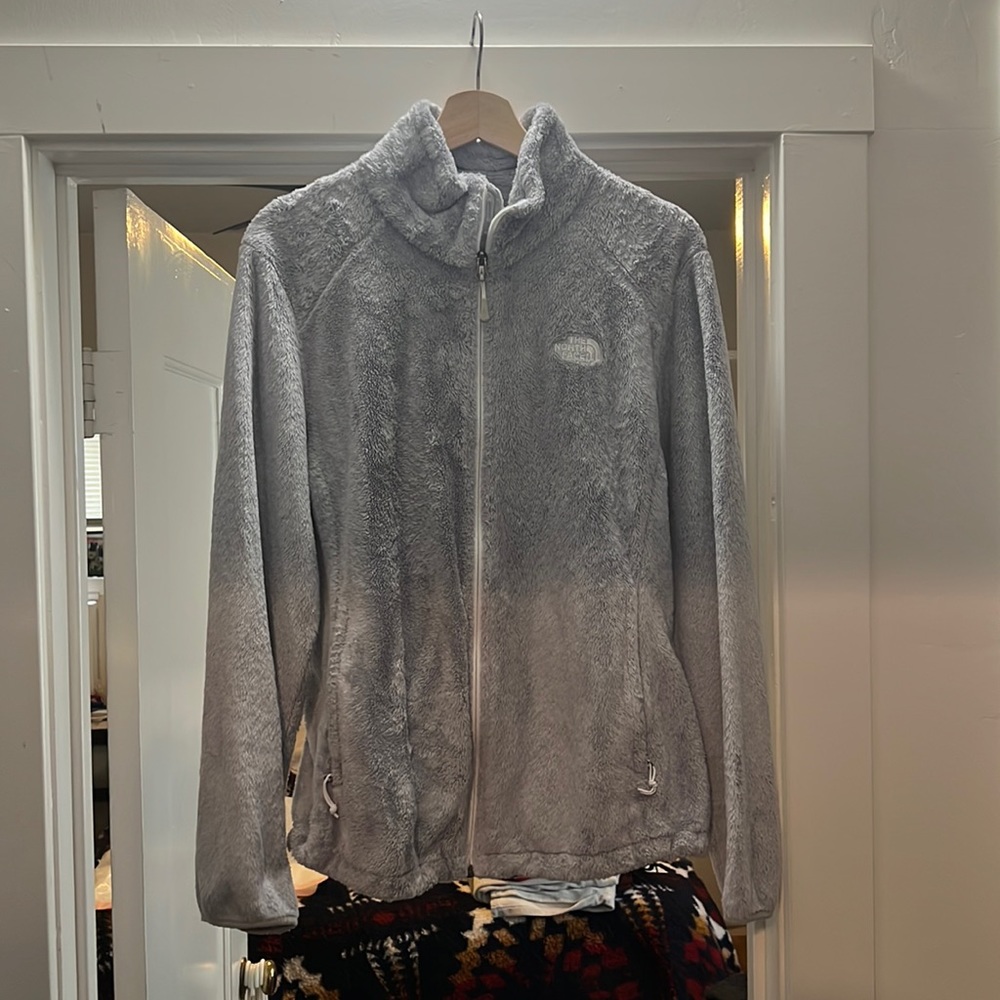 Gray Northface Jacket